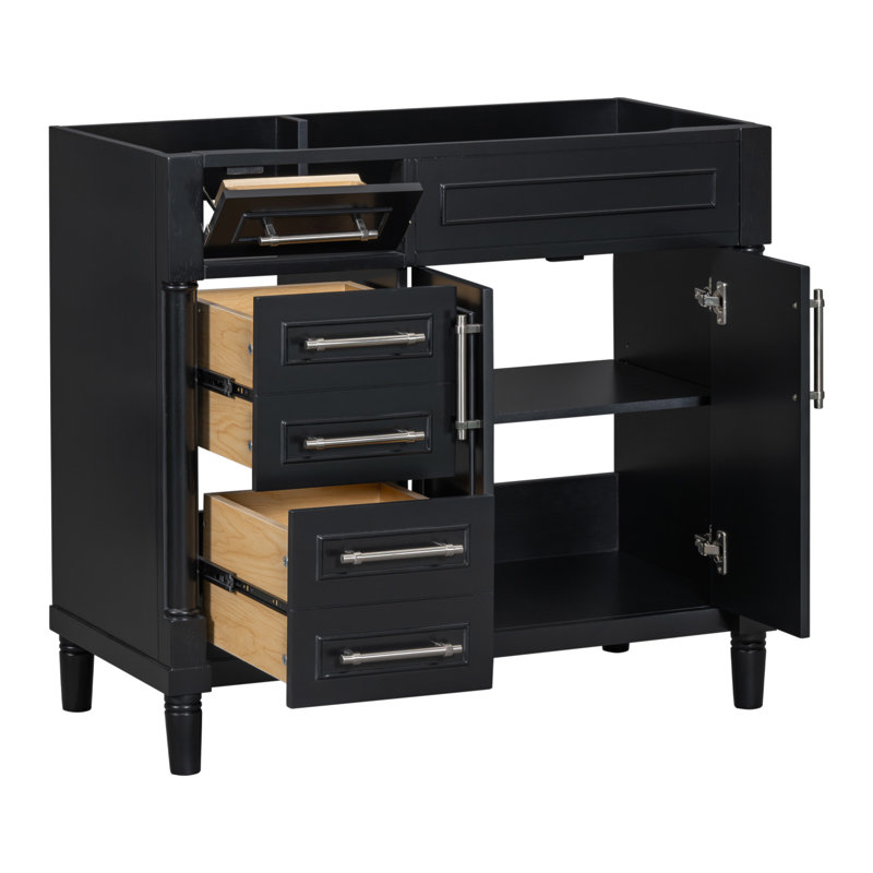 35.51'' Single Bathroom Vanity Base Only