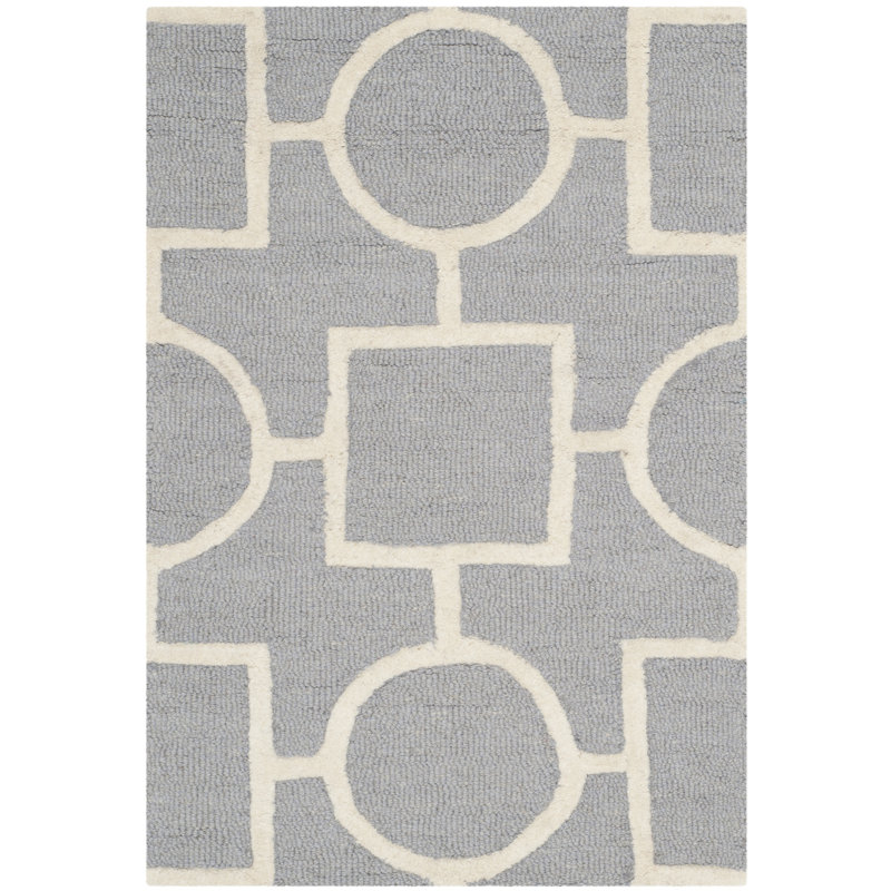 Cambridge Hand Tufted Wool Geometric Rug, 3' x 5'