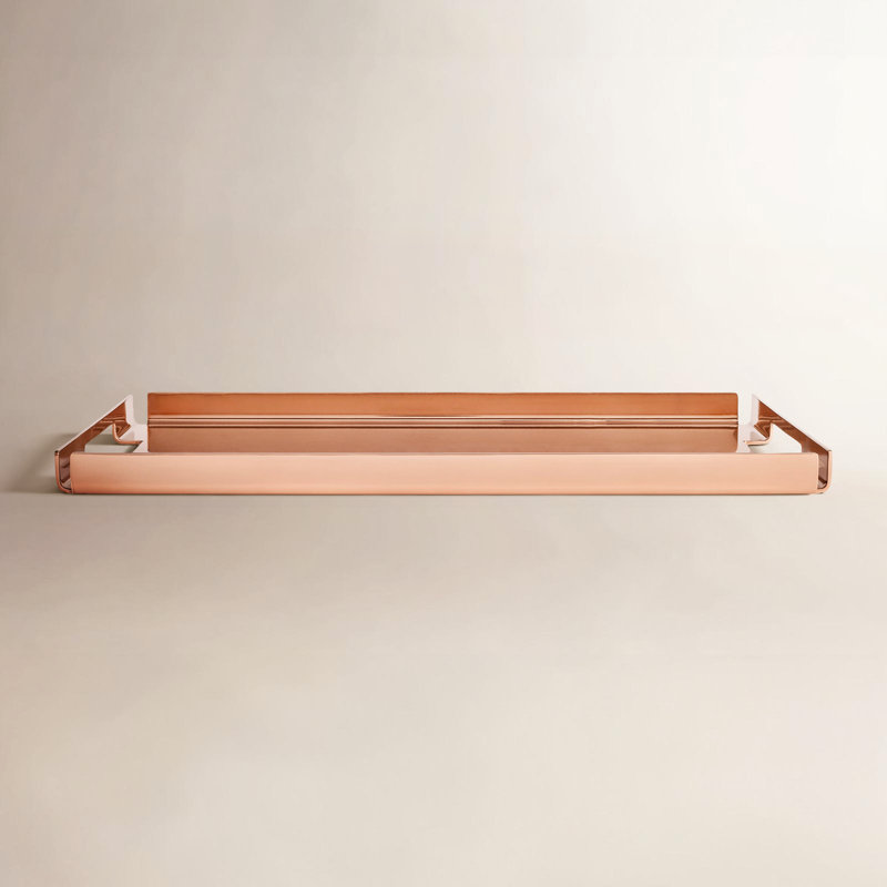 Billet Decorative Tray, Copper