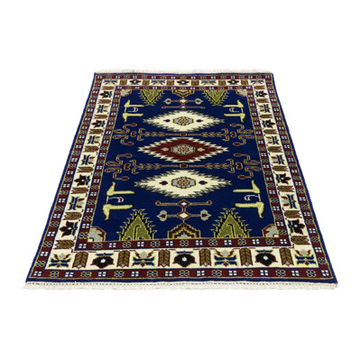 Katashia Performance Wool Geometric Rug
