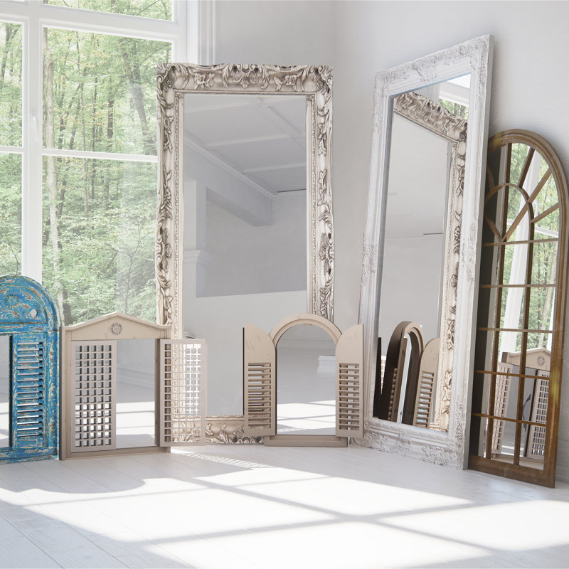 Shutter Mirror (White)