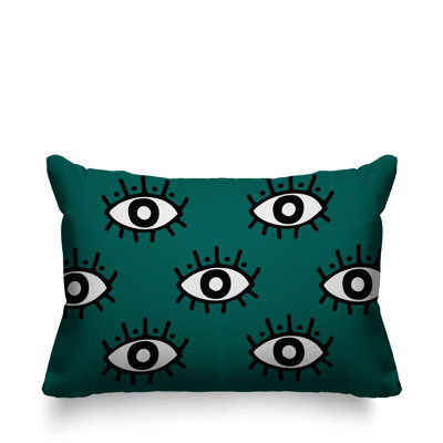 Coussin intérieur / extérieur Ankara Evil Eye