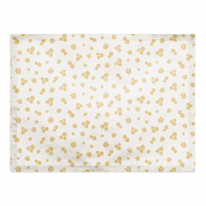 Napperon Daisy, Jaune