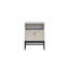 Bagga 45cm W Manufactured Wood Bedside Table