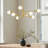 8-Light Modern Sputnik Chandelier for Dining Room with 4 Heights-127269774