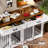 Large Dog Crate Furniture With 2 Drawers And Divider