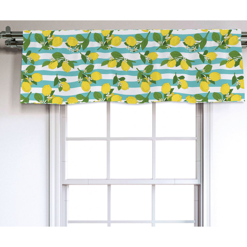 Sateen Ruffled Window Valance