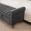 Banc de rangement rembourré de 65,55 po de largeur-1670259129