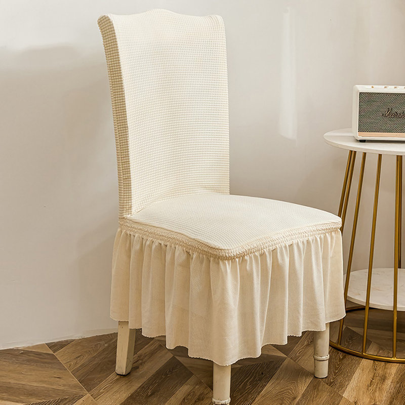 Housse pour chaise de salle à manger en polyester