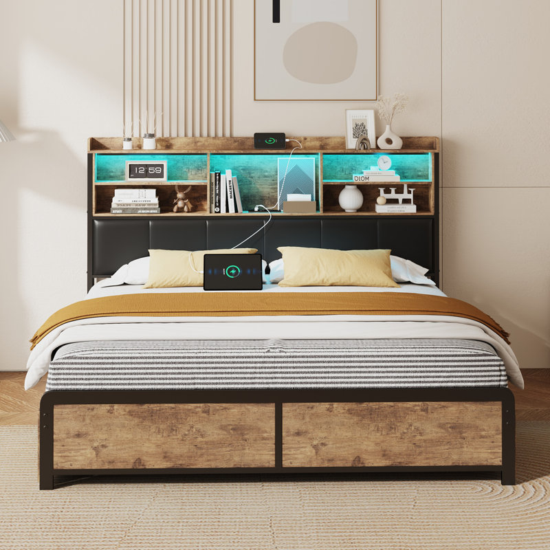 Storage Bed, European Double (140 x 200 cm)