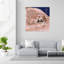 Art contemporain paisible, art abstrait d'hiver rustique-1754597073