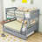 Aspen Loft Bed With Cabinet And Shelf - Solid Pine Wood And Safety Features-1258241404-1258050005