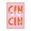 «Cin Cin Cheers Martini Cocktail» par Garima Dhawan, reproduction d'art sur toile-208121674-208121839