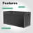 Emperic Design 100-gal Water Resistant Resin Lockable Deck Box