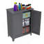 Armoire de rangement en métal avec amplement d'espace de rangement polyvalent