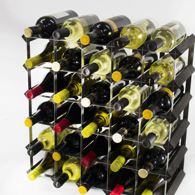 Candace 30 Bottle Floor Wine Bottle Rack