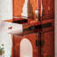 Armoire de coin multifonctionnelle en acrylique-115694598