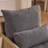 Masson Chenille Accent Chair Armchair With Pillow-1345830623