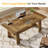70.47'' Executive Computer Desk, Farmhouse Home Office Desk With Large Tabletop