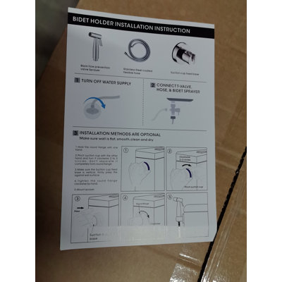 Handheld Bidet Sprayer Stainless Steel