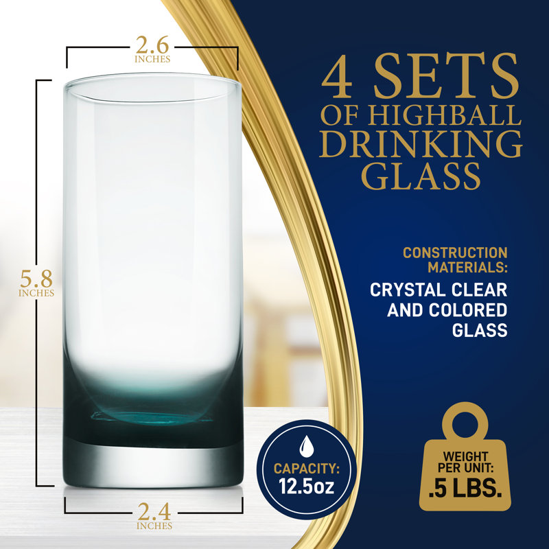 12,5 oz Verre à boire