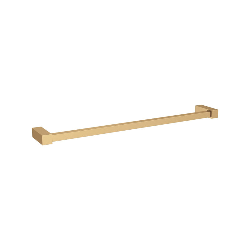 Barre à serviettes murale Monument, Champagne champagne, H 8,88 po x l 8,88 po x P 2,75 po