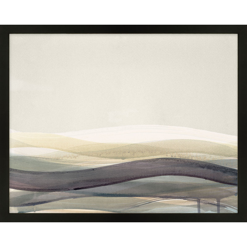Preliminary II Print by Beth James, Black Framed, 20" W x 16" H