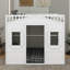 Lit mezzanine double avec échelle-917966388