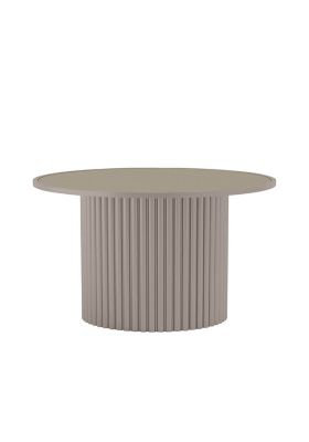 Milo 42 inch Round Dining Table, Gray, 28" H x 48" W x 48" D