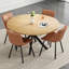 Beech Round Dining Table-497877930