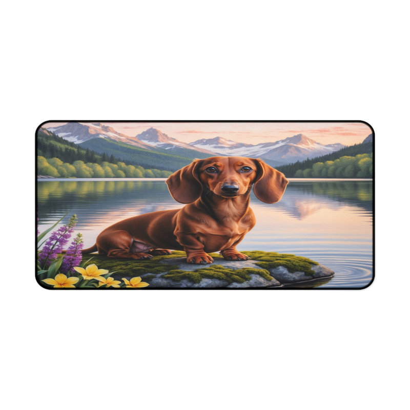 Polyester Desk Pad, 23.6x13.8