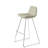 Upholstered Counter Stool with Metal Frame-40925050-49090737-40167936