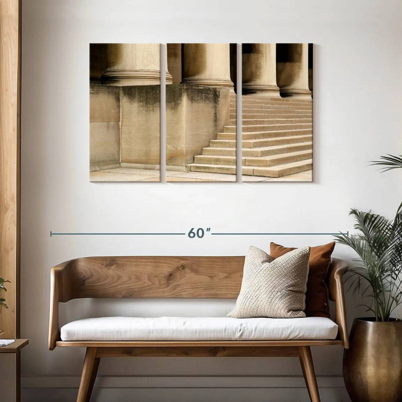 Lilie Columns And Steps, 28" H x 45" W
