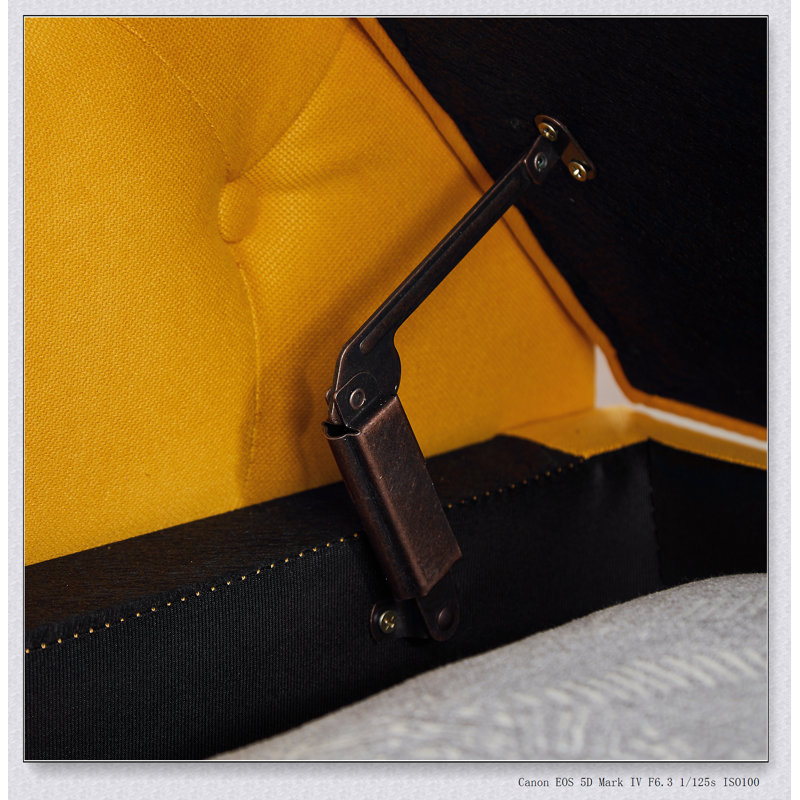Banc de rangement multifonctionnel rectangulaire