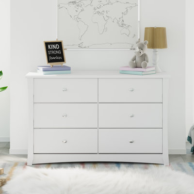 Commode double 6 tiroirs Crescent