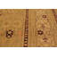 Tapis brun clair en laine noué à la main à motif oriental 9 pi x 12 pi 3 po Roby