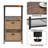 17.3'' W Metal Nightstand