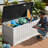 Resin Lockable Deck Box For Indoor And Outdoor-108191046
