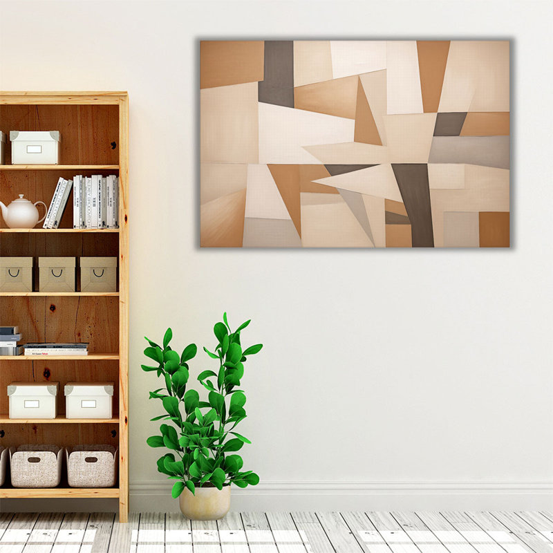 Neutral Geometry, 40" H x 60" W