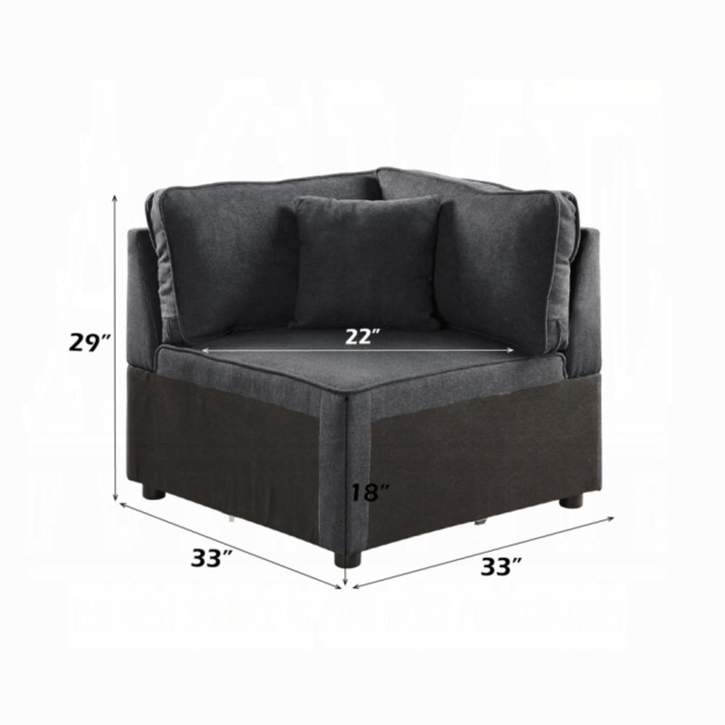 Silvester modulaire - Wedge avec coussin