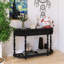 Console 52,00 po avec 4 tiroirs et tablette-779054861