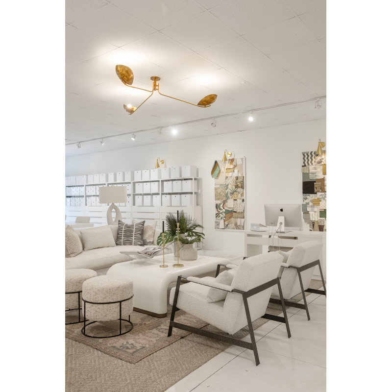 AVONDALE 3 LIGHT SEMI FLUSH