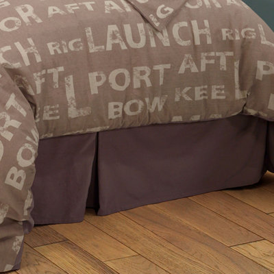 Sail Away Tailored Bed Skirt