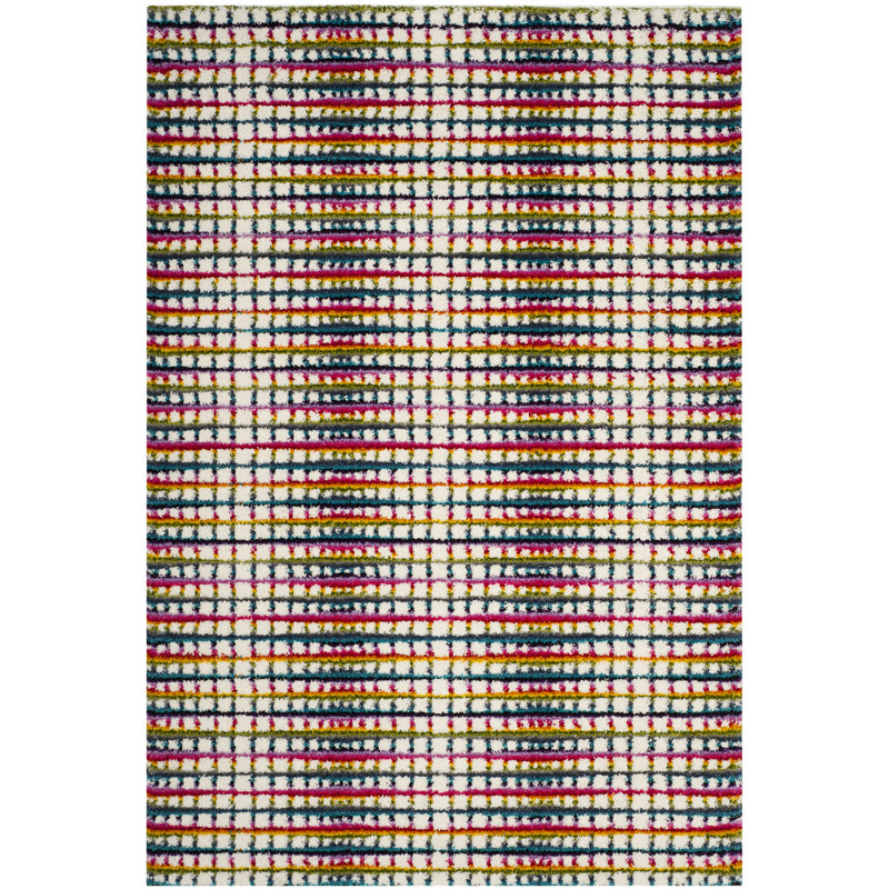 Cleveland Performance Striped Rug, Rectangle 4' x 6'