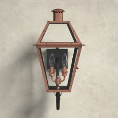 Copper Outdoor/Indoor Wall Lantern - GoNautical