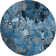 Premium Machine Washable Cerrito AMF558 Blue Rug