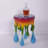 Rainbow Melting Side Table Dripping Statue