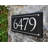 Rectangle Trajan Engraved 1-Line Address Sign-853731346-853731350
