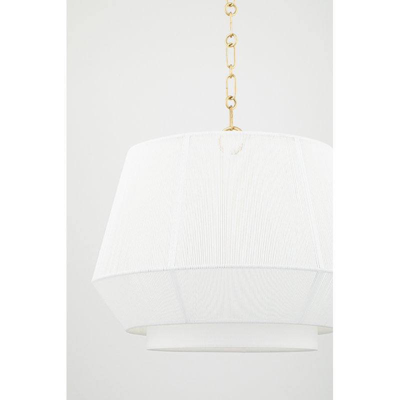 Debi 1 Light Pendant, 30.5" W