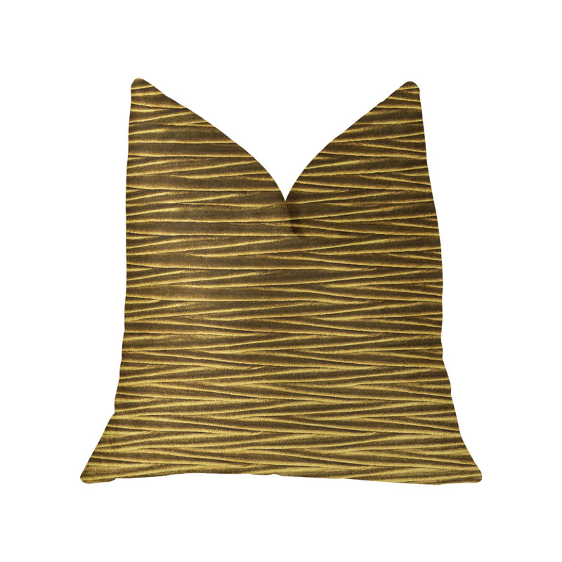 Coussin décoratif luxueuse texturée Valentina, 20 po x 36 po